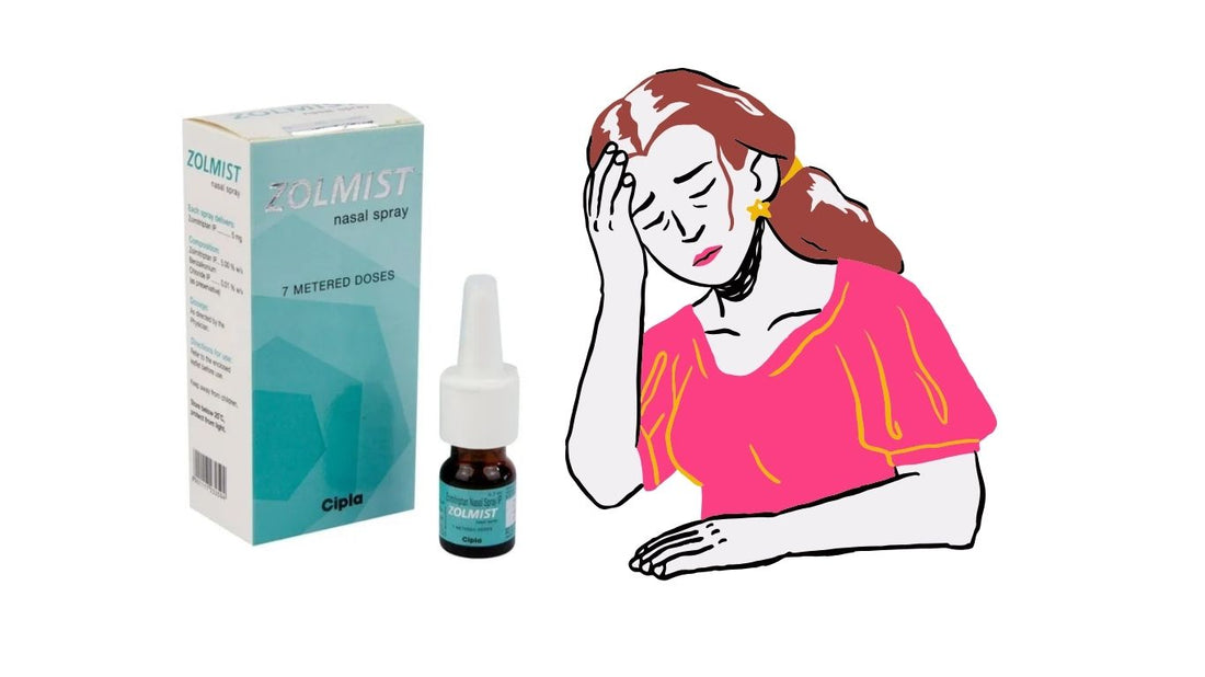 Zolmist Nasal Spray-Fast, Effective Relief from Migraines